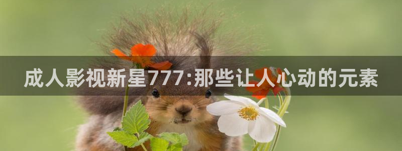 丝瓜视频sigua：成人影视新星777:那些让人心动的元素